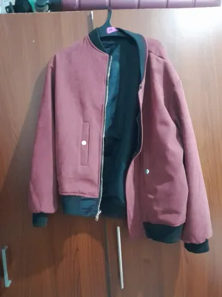 Chaqueta Bomber Reversible Mujer S