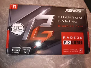 Tarjeta Gráfica ASRock Phantom Gaming RX580 8GB