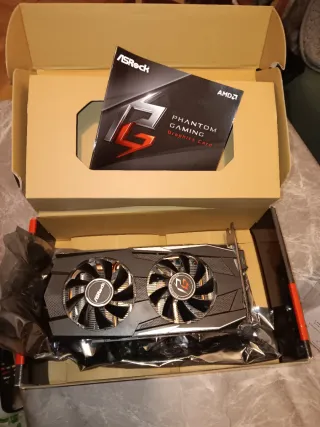 Tarjeta Gráfica ASRock Phantom Gaming RX580 8GB