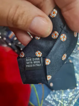 Cravatta seta uomo football