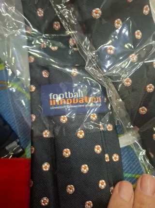 Cravatta seta uomo football