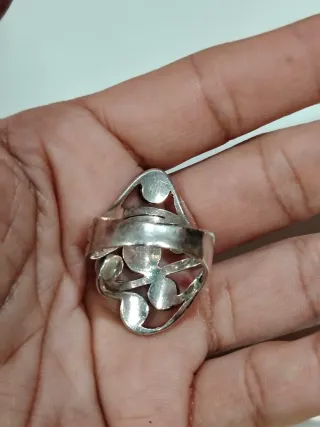 Anillo Plata Mexicano Artesanal Piedras Multicolor