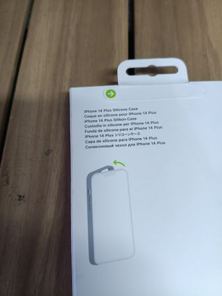 Apple Custodia in silicone con MagSafe per iPhone 14 Plus - (PRODUCT)RED