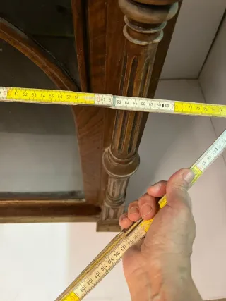 Vetrinetta noce inizi '900