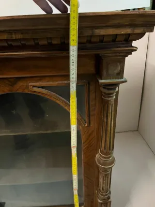 Vetrinetta noce inizi '900