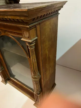 Vetrinetta noce inizi '900