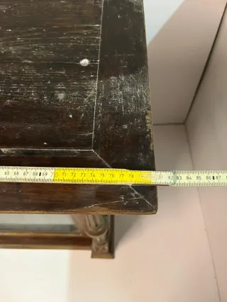 Vetrinetta noce inizi '900