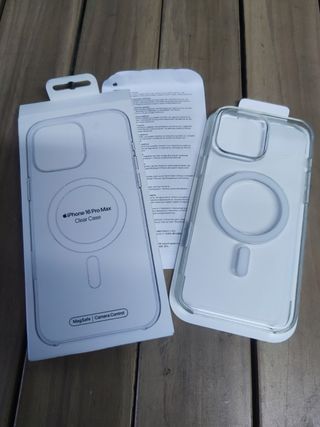 Apple Funda transparente con MagSafe para el iPhone 16 Pro Max