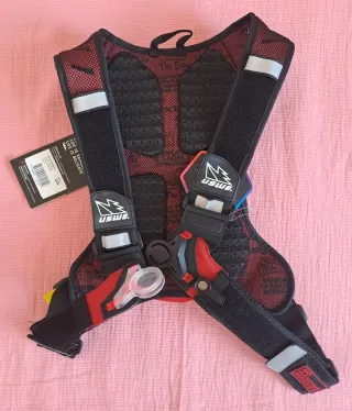 Mochila Hidratación USWE MTB 3L Negra/Roja