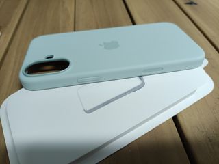 Funda de silicona con MagSafe para el iPhone 16 Plus - Aguamarina