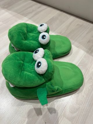 Zapatillas de casa divertidas de cocodrilo 35-36