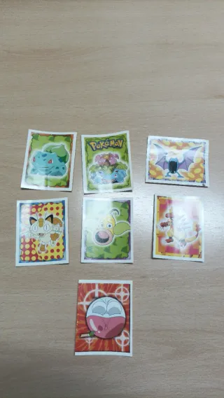 Para Andrés 7 Pokémon cromos