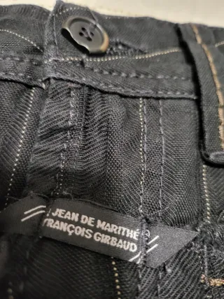 Pantaloni Girbaud Y2K a righe