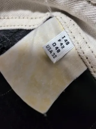 Pantaloni Girbaud Y2K a righe