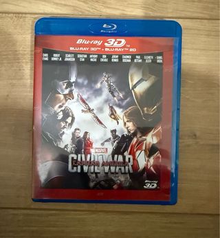 Pack 3 peliculas Blu-ray 3D Capitán América Marvel