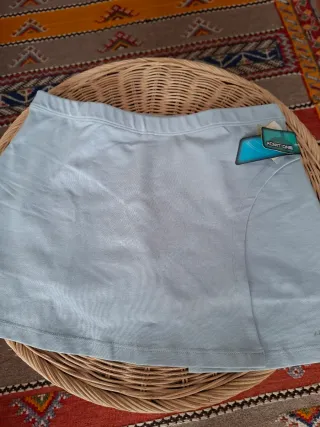 Gonna Padel/Tennis ADMIT/ONE. Colore grigio chiaro