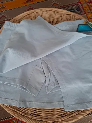 Gonna Padel/Tennis ADMIT/ONE. Colore grigio chiaro