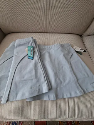 Gonna Padel/Tennis ADMIT/ONE. Colore grigio chiaro