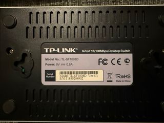 Router TP-Link, Switch, extensor y Cables de Red