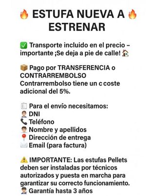Estufa de pellets CERO 10 kW SANT2011