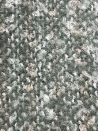 Poncho Talla Única Verde y Gris