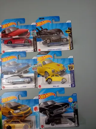 Lote 9 Hot Wheels Coches Colección