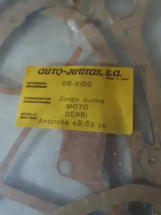 Juego Juntas Moto Derbi Antorcha 49-65cc