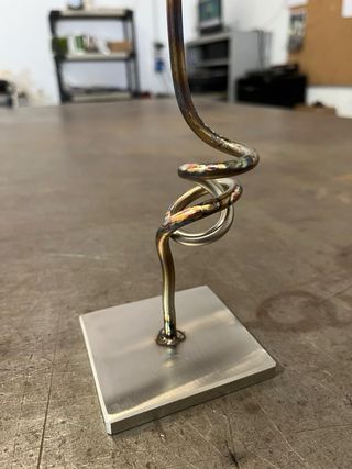 Estructura metálica soldada