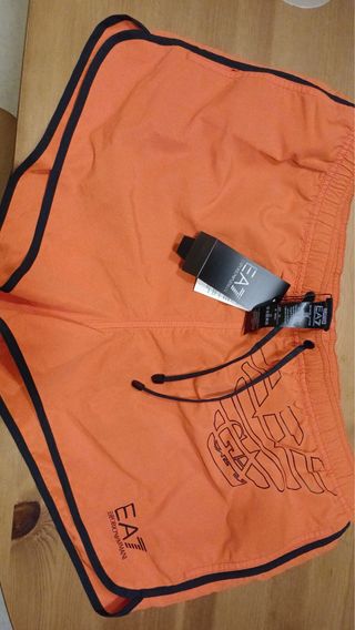 Bañador Emporio Armani Naranja