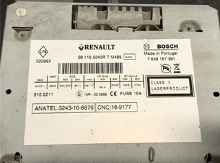 Radio renault 281155040r megane iii fastback 56659