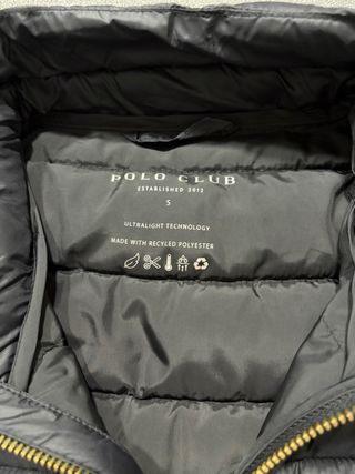 Cazadora Polo Club Negra