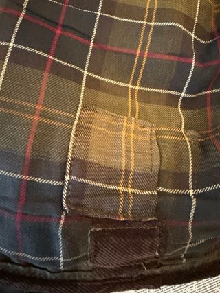 Chaqueta Barbour Wax Marrón/Verde