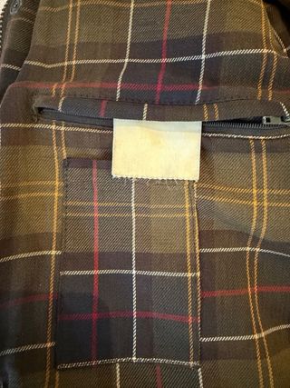 Chaqueta Barbour Wax Marrón/Verde