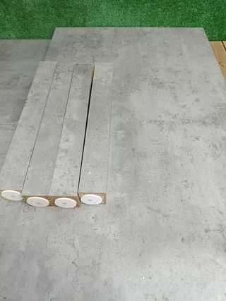 Mesa de centro efecto de hormigón Relaxdays