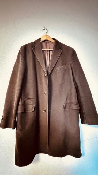 Abrigo Massimo Dutti Marrón