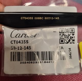 Gafas de Sol Cartier Originales Nuevas