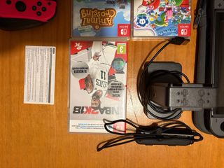 Nintendo Switch + 5 Juegos + Accesorios