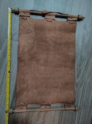 Mapa de cuero de Argentina para colgar