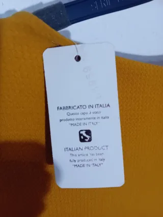 Vestido Ocre MODA F&M Talla Única