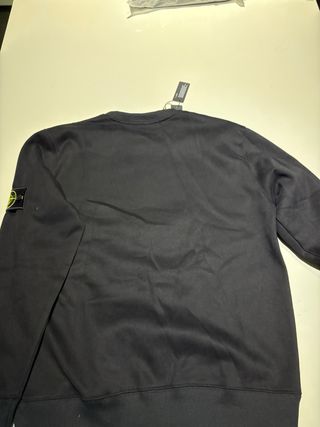 Sudadera Stone Island Negra y Gris