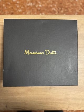 Botines Massimo Dutti Piel Tacón Talla 40