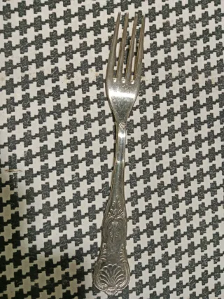 Cubertería Antigua Alpaca Plateada 48 Piezas