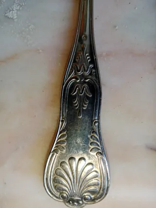 Cubertería Antigua Alpaca Plateada 48 Piezas