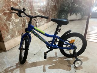 Bicicleta Infantil Kross Azul 3-6 Años