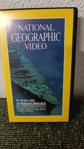 Lote 17 VHS National Geographic Documentales