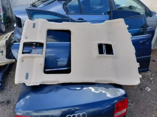 Asientos audi A8 de cuero beige para coche