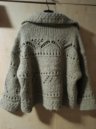 Chaqueta Zara punto grueso talla M