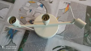 Focos aplique metal blanco