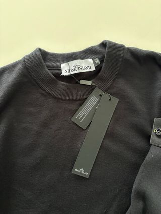 Stone Island Jersey Negro Talla L