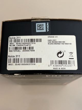 Nokia Asha 311 Negro